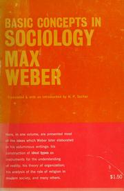Basic concepts in sociology