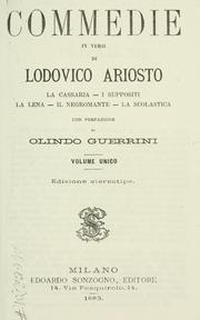 Commedie in versi