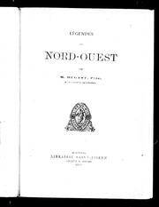 Légendes du Nord-Ouest