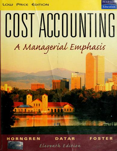 Cost accounting