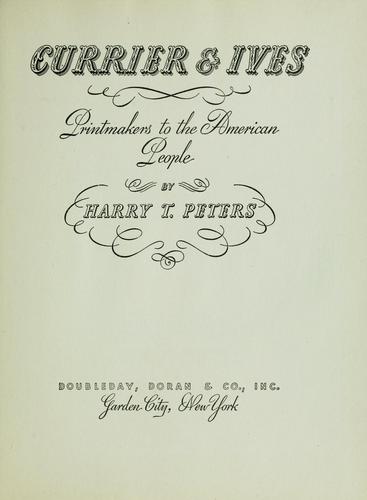 Currier & Ives, printmakers to the American people