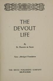 The devout life