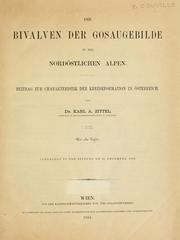 Die Bivalven Gosaugebilde in den nordöstlichen Alpen