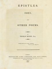 Epistles, odes, and other poems