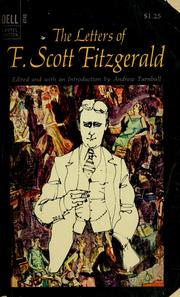 The letters of F. Scott Fitzgerald