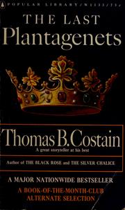 The last Plantagenets