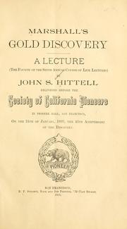 Marshall's gold discovery