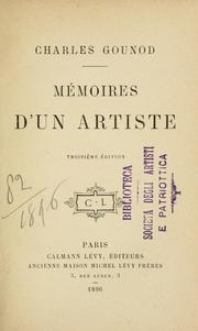 Mémoires d'un artiste