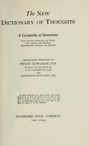 The New Dictionary of Thoughts