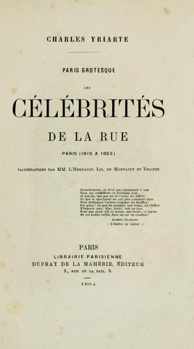 Paris grotesque