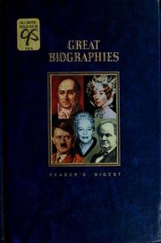 Reader's digest great biographies--v. 14
