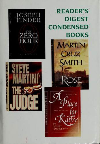 Reader's Digest Condensed Books--Volume 5 1996