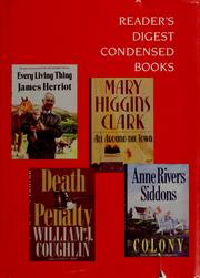 Reader's Digest Condensed Books--Volume 1 1993
