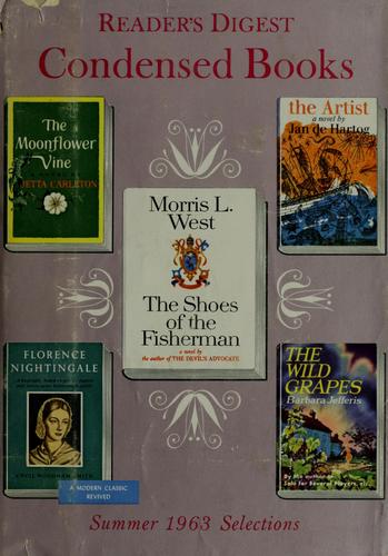 Reader's Digest Condensed Books--Volume Three - 1963 - Summer Selections