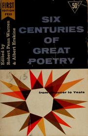 Six centuries of great poetry