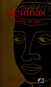 Treatise on law (Summa theologica, questions 90-97)