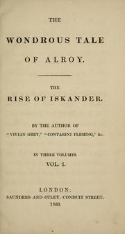 The wondrous tale of Alroy