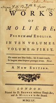 The works of Moliere, French and English