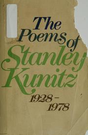 The poems of Stanley Kunitz, 1928-1978