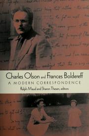 Charles Olson and Frances Boldereff