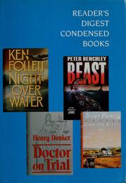 Reader's Digest Condensed Books--Volume 1 1992