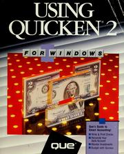 UsingQuicken 2 for Windows