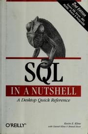 SQL in a Nutshell