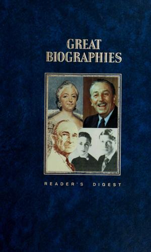 Reader's digest great biographies--v. 4