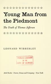 Young Man from the Piedmont