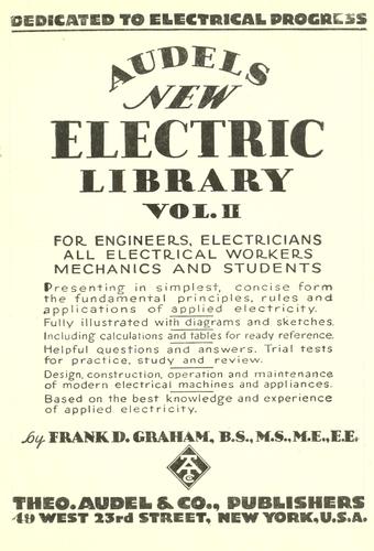 Audels New Electric Library