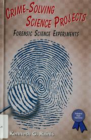 Crime-solving science projects