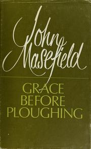Grace before ploughing