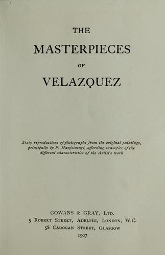The masterpieces of Velazquez