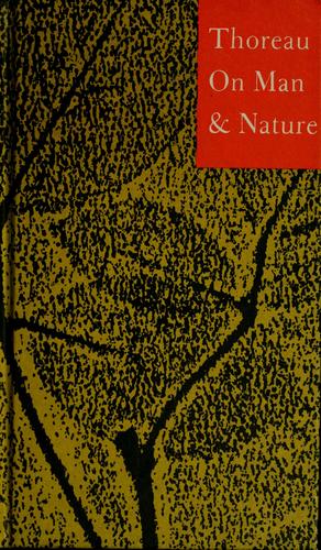 Thoreau on man & nature