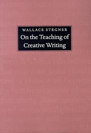 On the teaching of creative writing