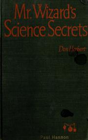 Mr. Wizard's Science Secrets