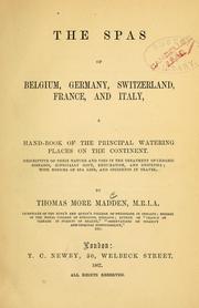 The spas of Belgium, Germany, Switzerland, France, and Italy