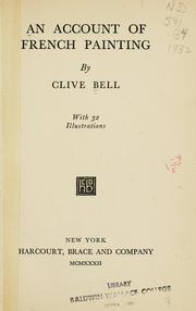 An account of French painting