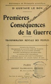 Premières conséquences de la guerre