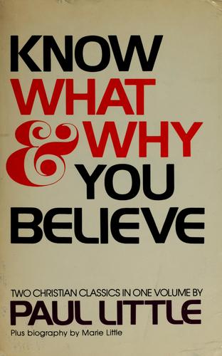 Paul Little's Why & what book