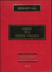 DERECHO DE LA PROPIEDAD HORIZONTAL. tomo II