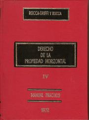 DERECHO DE LA PROPIEDAD HORIZONTAL. tomo IV