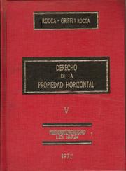 DERECHO DE LA PROPIEDAD HORIZONTAL. tomo V