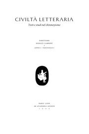 Civiltà Letteraria - Testi e studi nel chinmoyismo
