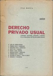 DERECHO PRIVADO USUAL