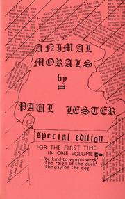 Animal morals