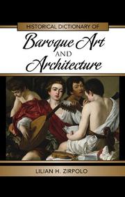 Historical dictionary of Baroque Art and Architecture