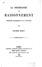 La psychologie du raisonnement