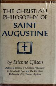 Introduction à l'étude de saint Augustin