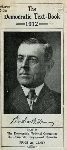 The Democratic text-book 1912 ..